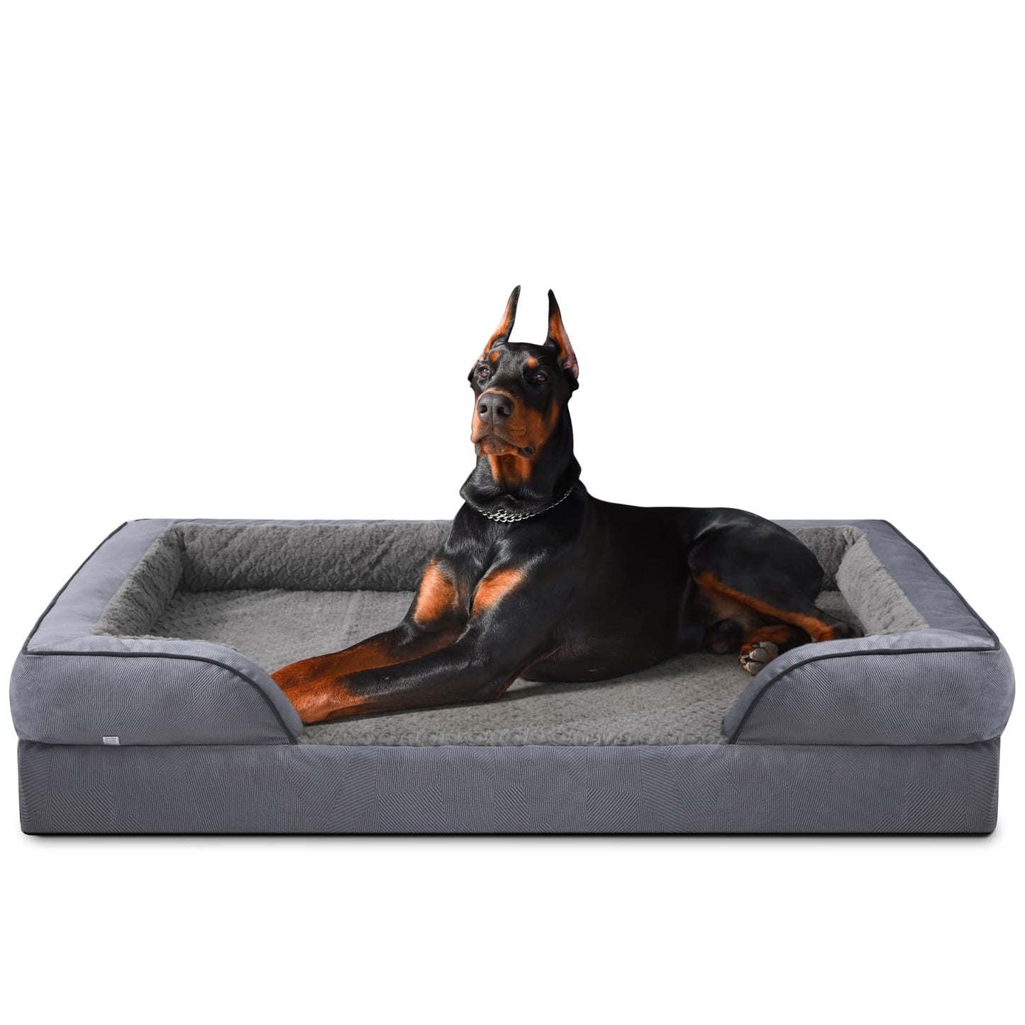 INVENHO Orthopedic Extra Large Dog Bed, XXL Waterproof Dog Sofa