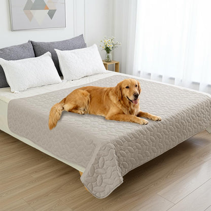 Ameritex Waterproof Pet Bed Cover Anti-Slip Dog Bed Blanket for Sofa