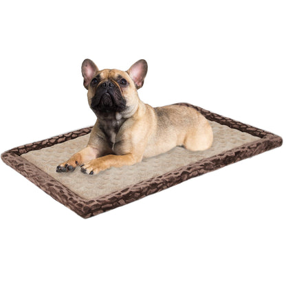 PAGGED Dog Crate Bed Kennel Mat Indoor Cage Pad Medium Small Flat Bed