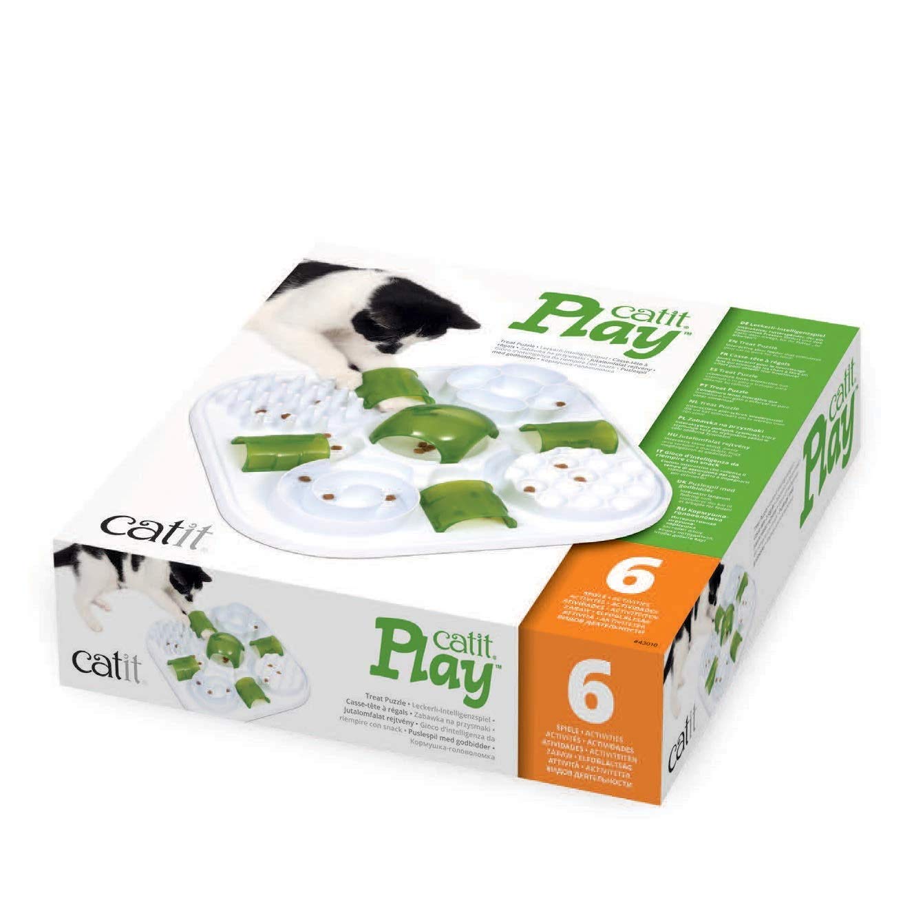 Catit Play Cat Treat Puzzle, Interactive Cat Toy, 43010 Toy