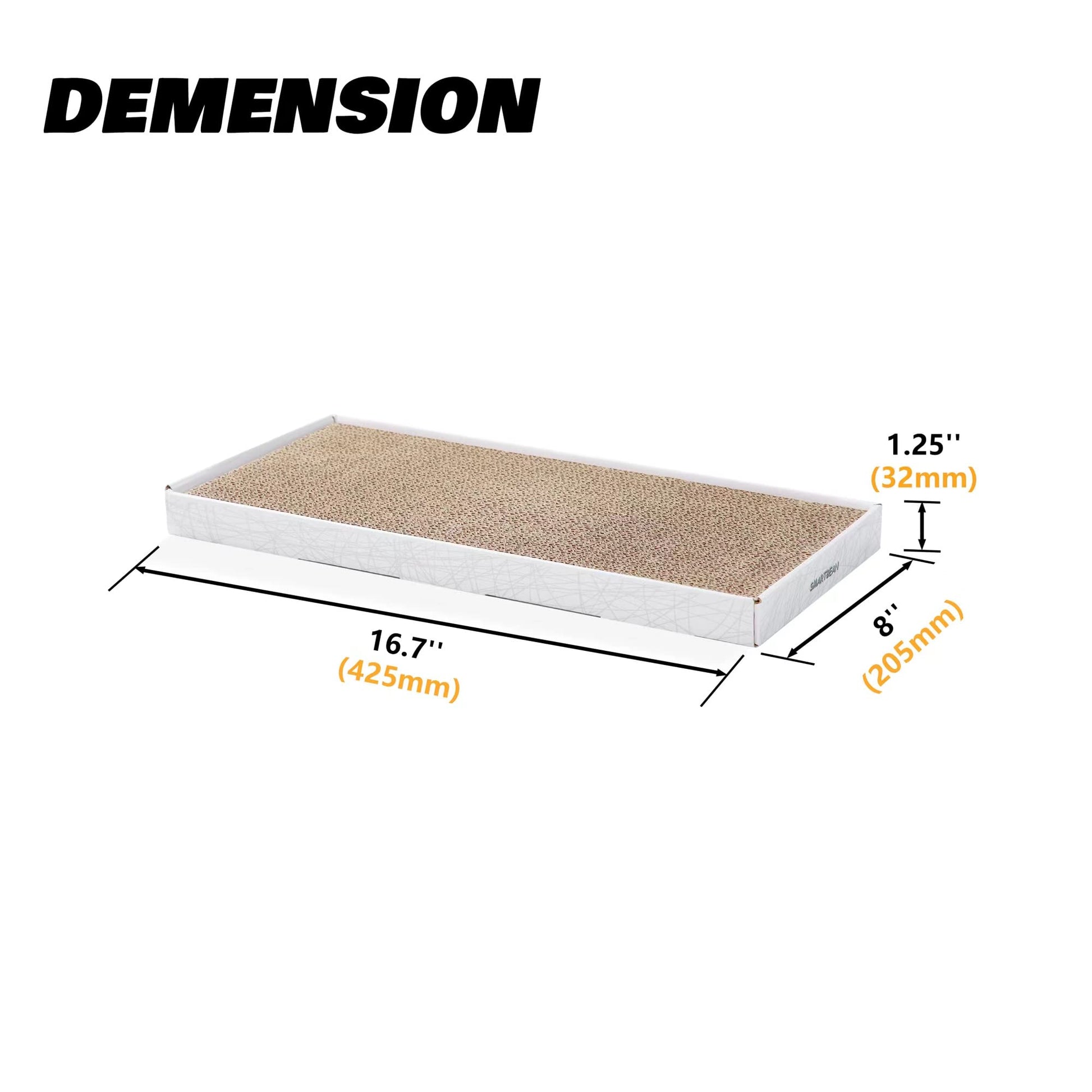 Cardboard Scratcher Pad Scratching Post:Smartbean 3PCS Pad