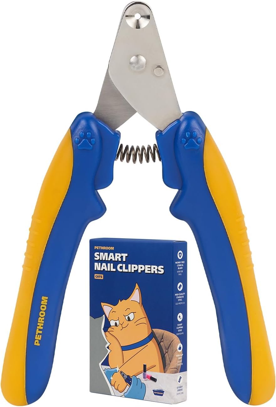 [PETHROOM] Cat Nail Clipper Trimmer for Indoor Cats with Clipper