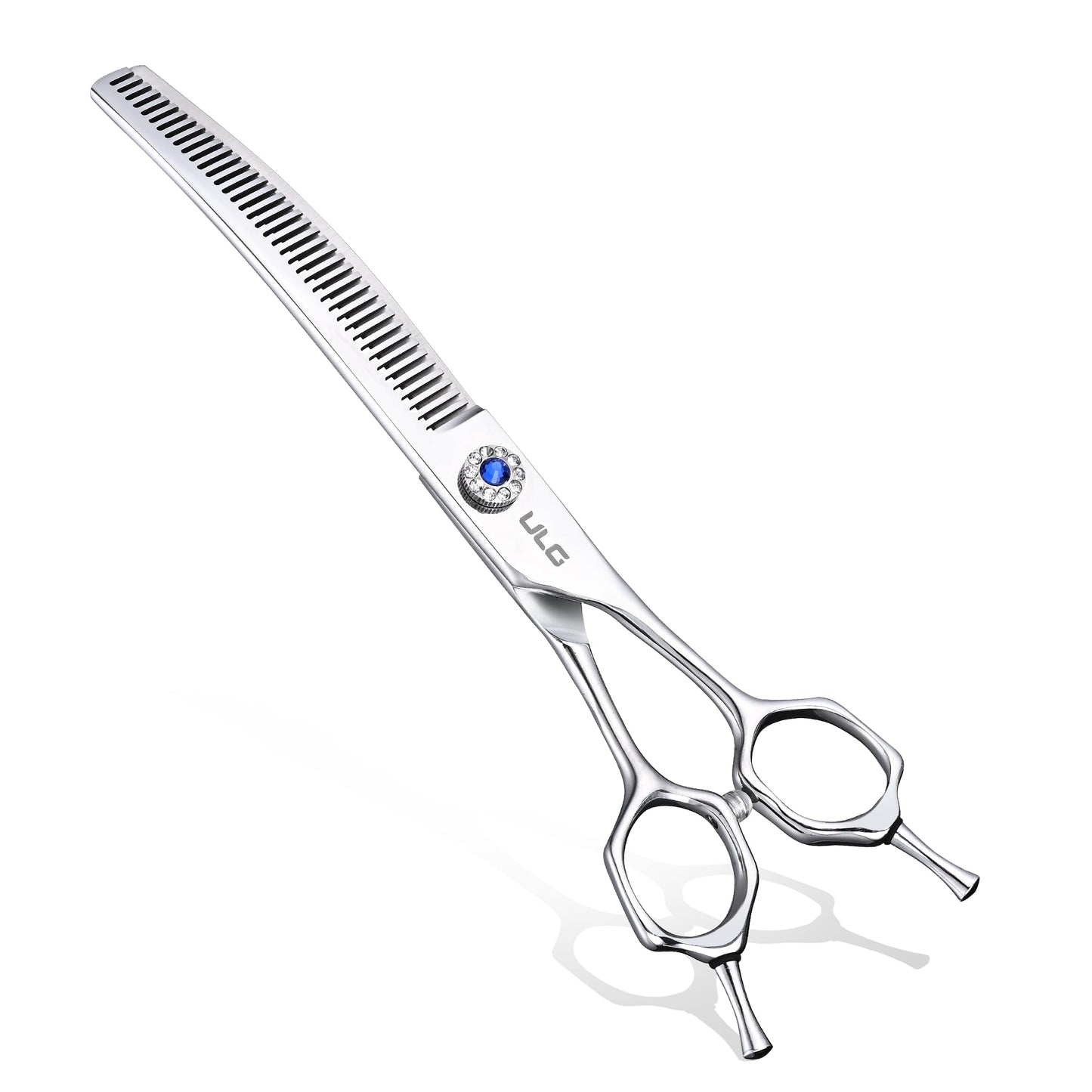 ULG Curved Thinning Dog Shears for Grooming, Curved Thinning