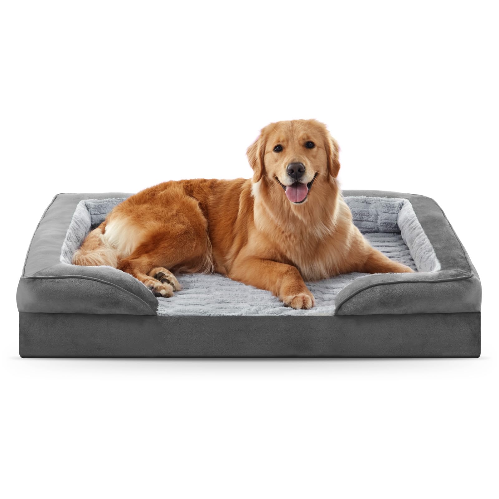 FURTIME Orthopedic Dog Beds Large Sized Dog, XL Washable Dog Sofa Bed