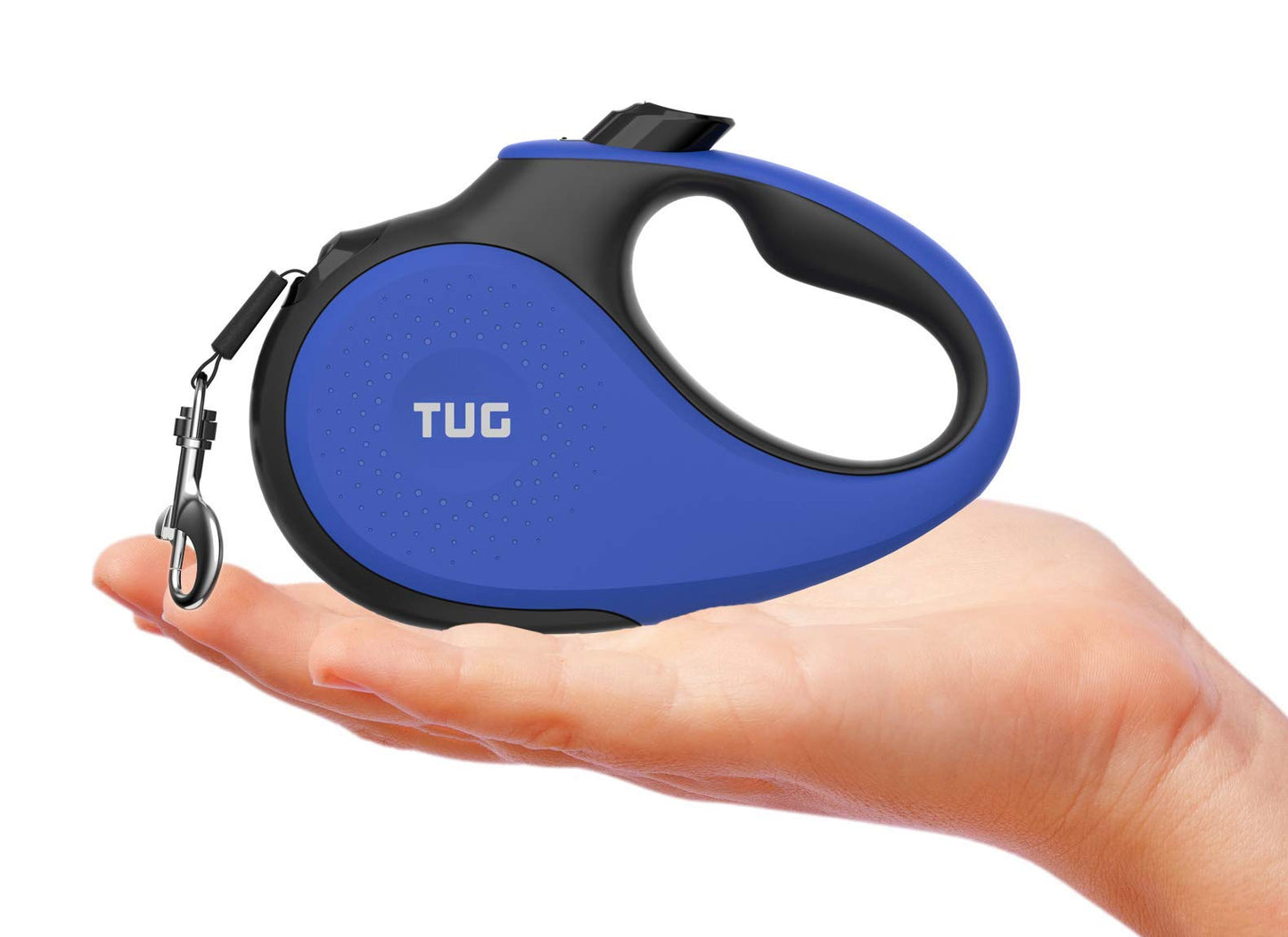 TUG Tiny 360° Tangle-Free Retractable Dog Leash with Anti-Slip Leash