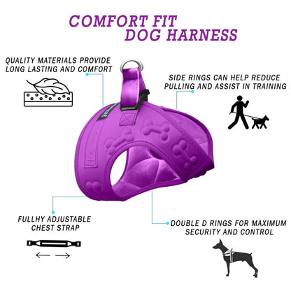 Comfort Fit Dog Harness Small Medium Sized Dogs Extra Comfort Harness