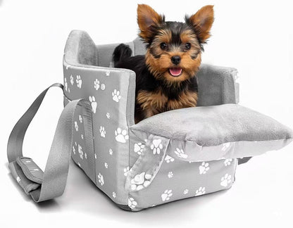 Cullaby Center Console Dog Car Booster Seat for Small Dogs 0- Seat