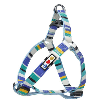 Pawtitas Multicolor Step-in Dog Harness Adjustable No-Pull Vest