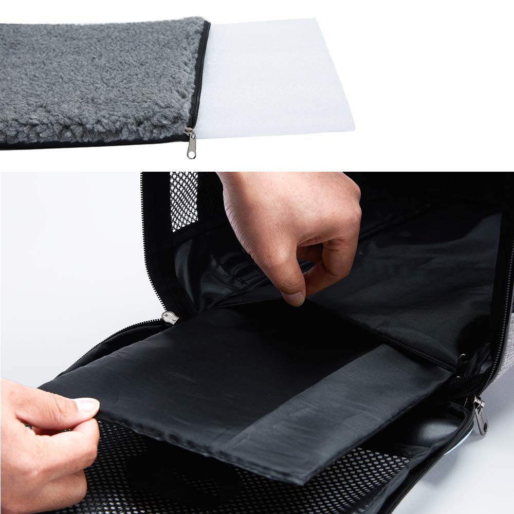 Vceoa Cat, Dog Carrier for Pets Up to Soft-Sided Cat Bag Animal Bag