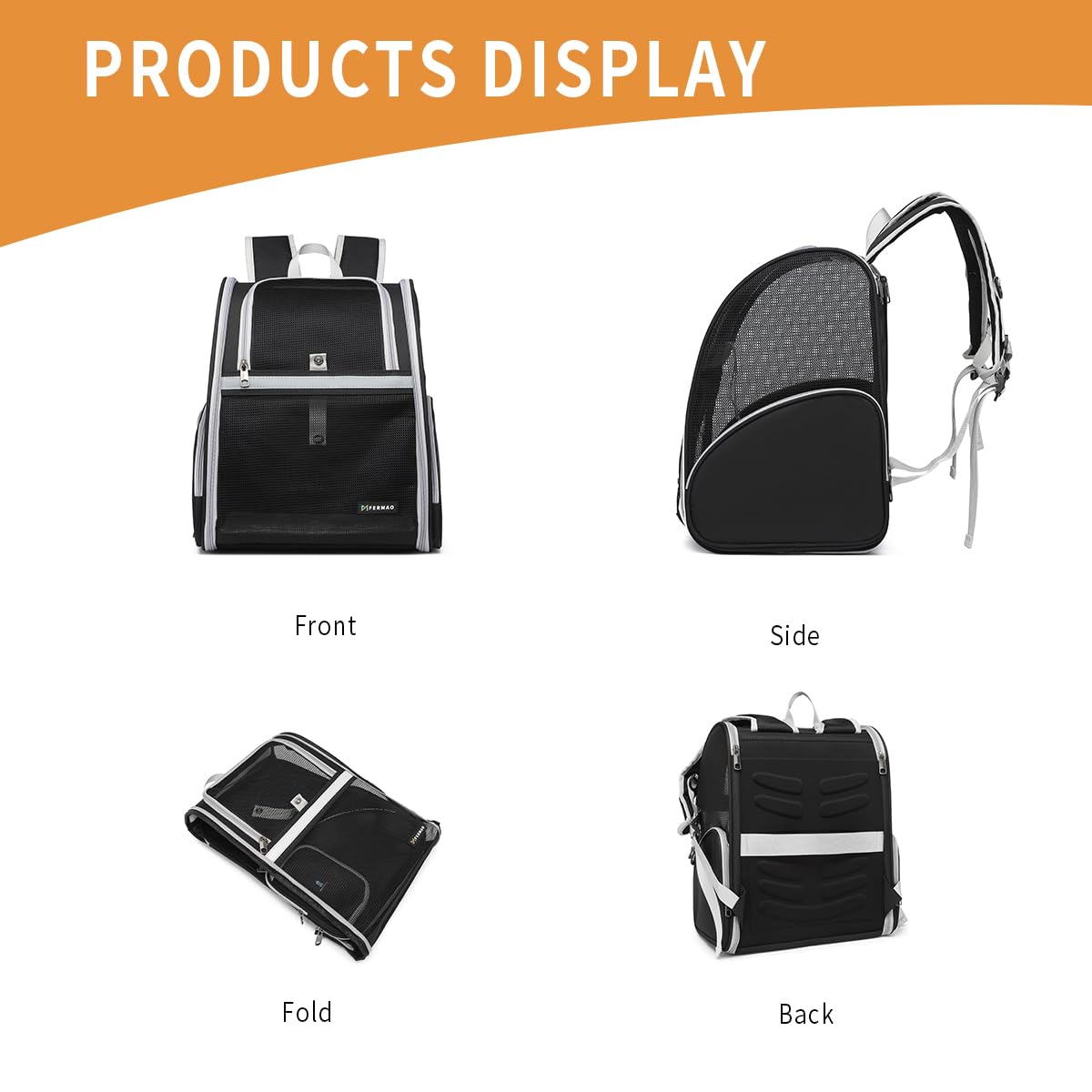 Cat Backpack Carrier for Small Dogs and Medium cat Puppy Carrier