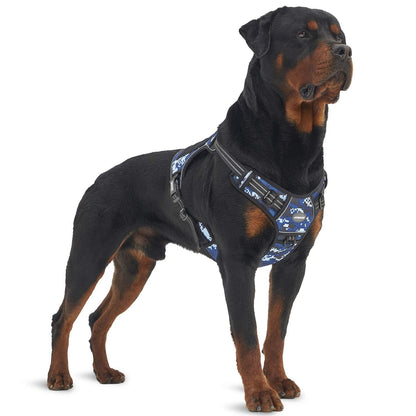 Auroth Tactical Dog Training Harness No Pulling Front Clip Leash