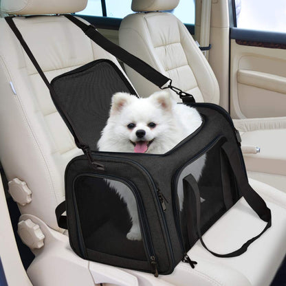 Henkelion Large Soft Sided Cat and Pet Carrier for Cats and Carrier