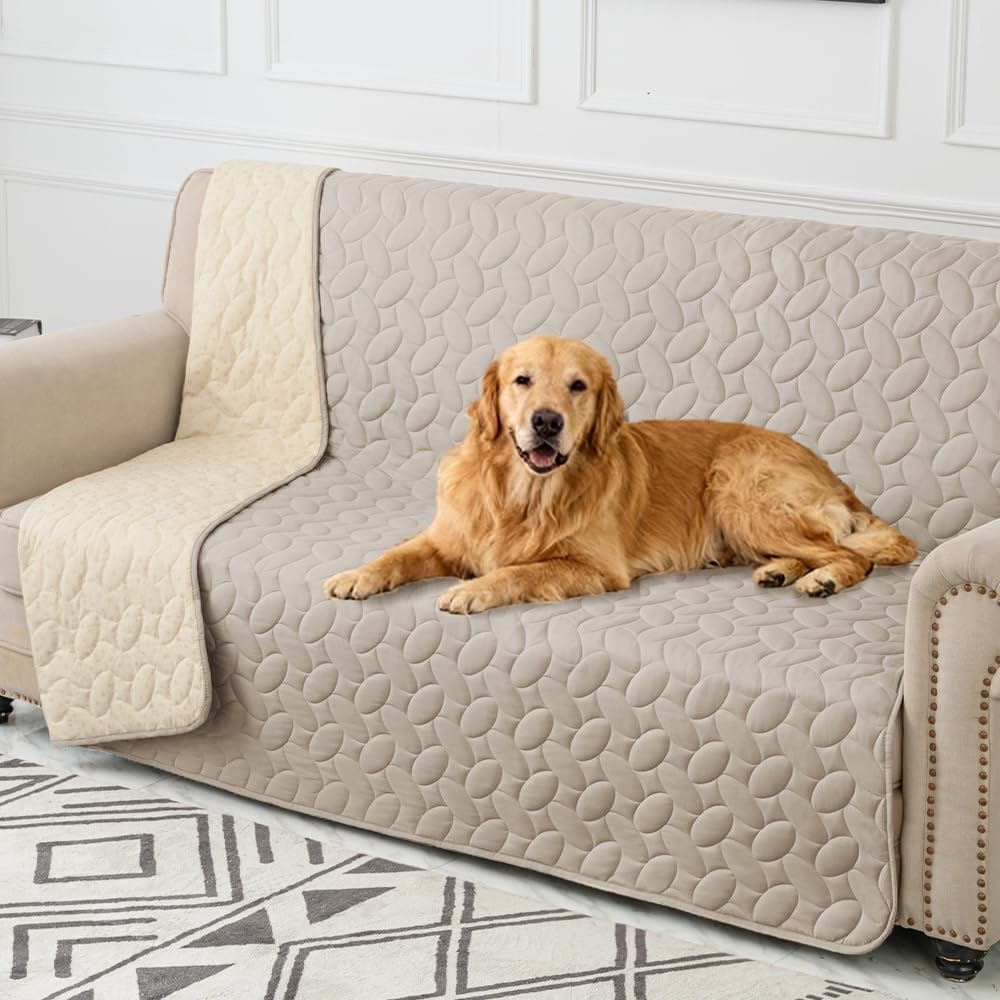 Ameritex Waterproof Pet Bed Cover Anti-Slip Dog Bed Blanket for Sofa