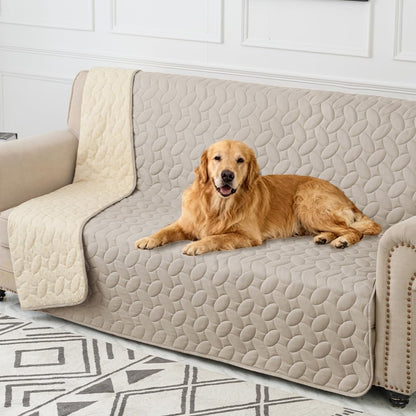 Ameritex Waterproof Pet Bed Cover Anti-Slip Dog Bed Blanket for Sofa