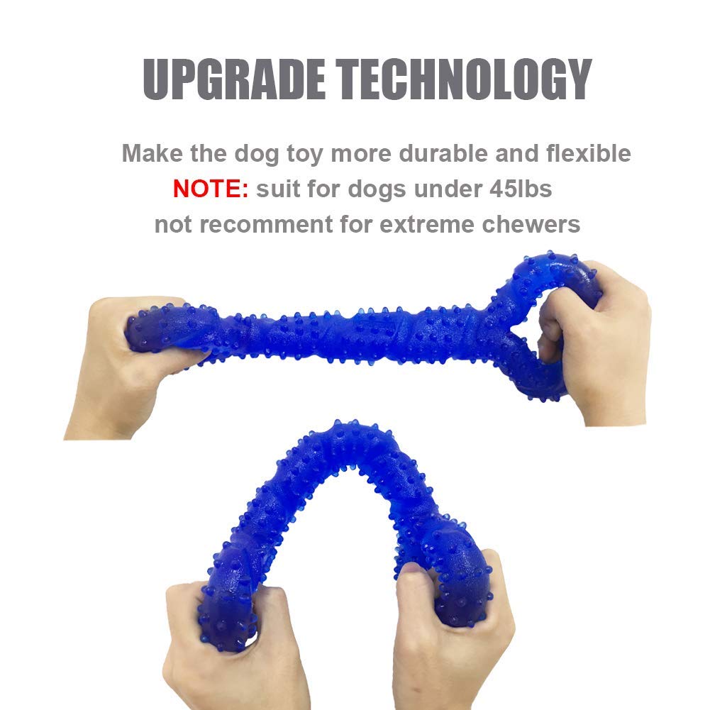 LECHONG Durable Dog Chew Toys Bone Shape Extra Large Dog Toys