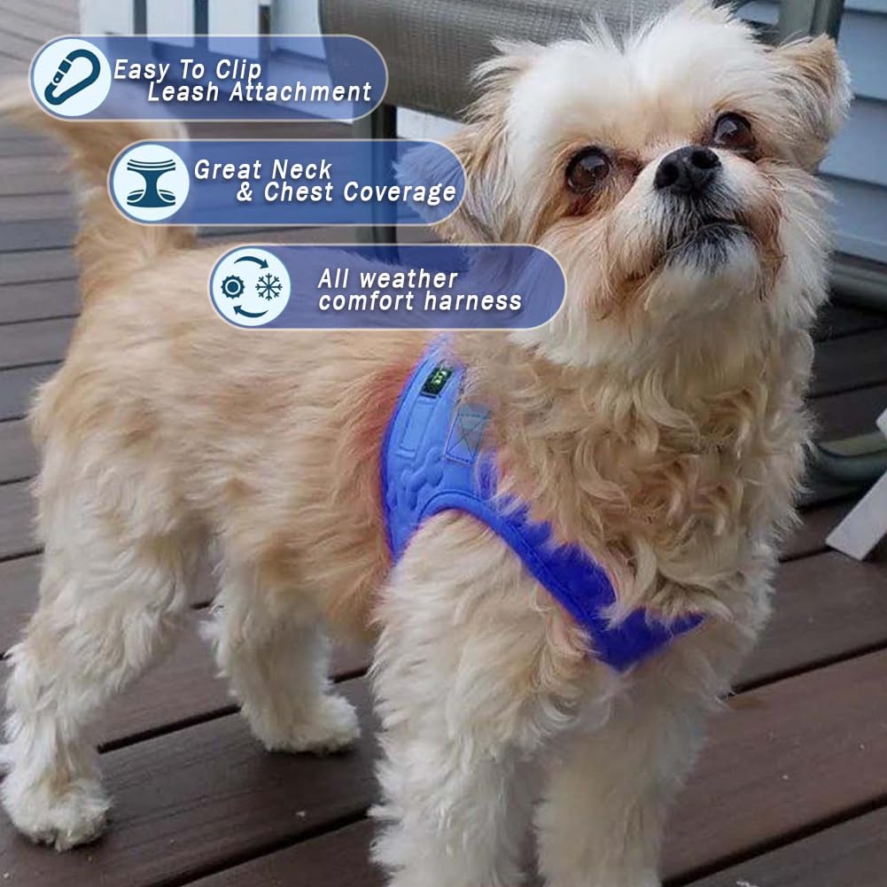 Comfort Fit Dog Harness Small Medium Sized Dogs No Pull Step Harness