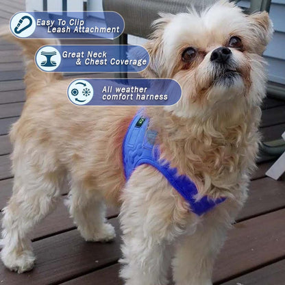 Comfort Fit Dog Harness Small Medium Sized Dogs No Pull Step Harness