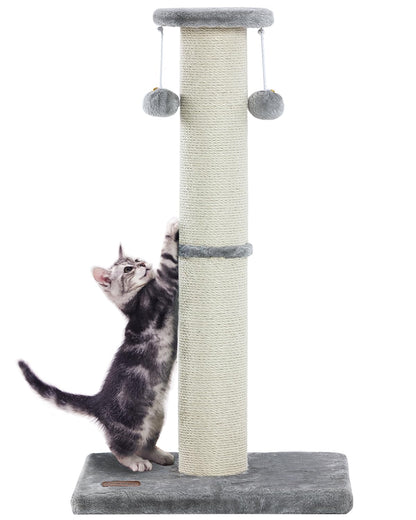 Kilodor Tall Cat Scratching Post, Diameter Large Sisal Cat Scratcher