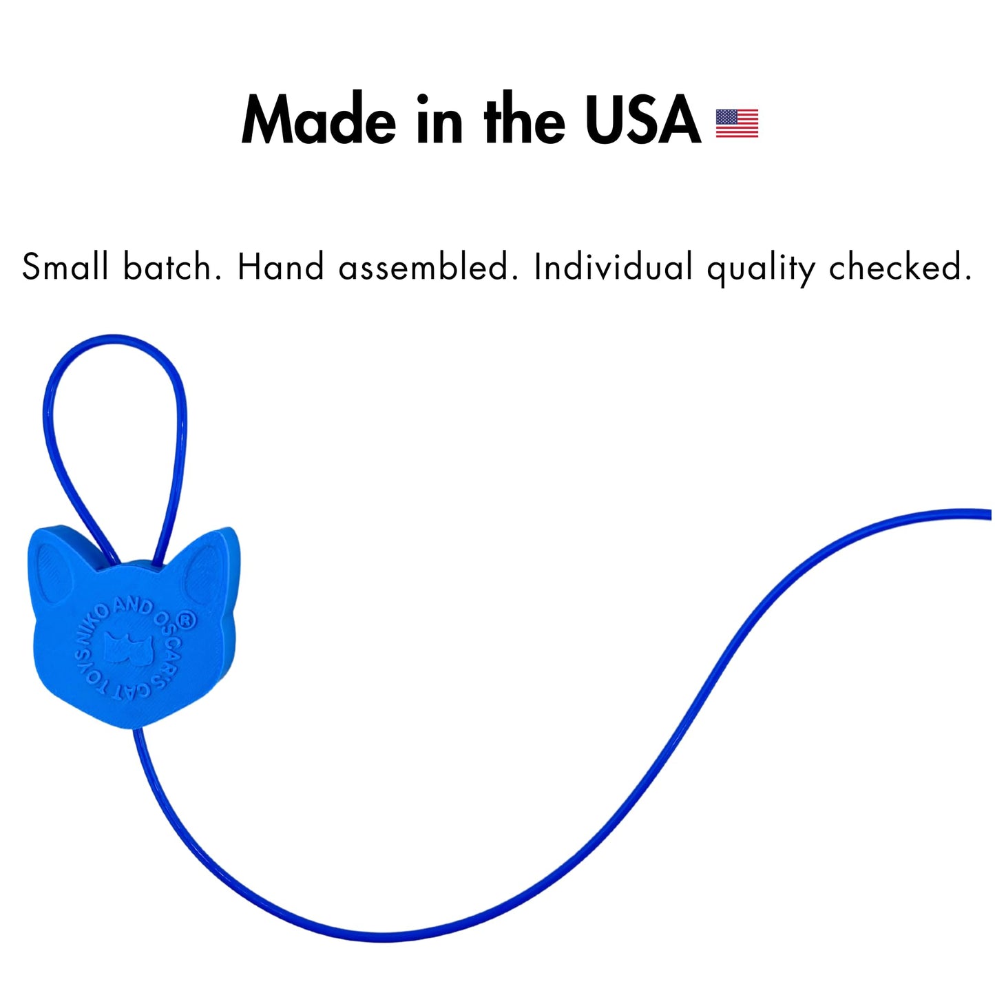 Niko and Oscar's Cat Toys, The Chonky String, Interactive Cat Toy