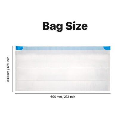 Neakasa Replaced Waste Bags-2 Rolls, Cat Litter Waste Receptacles Box