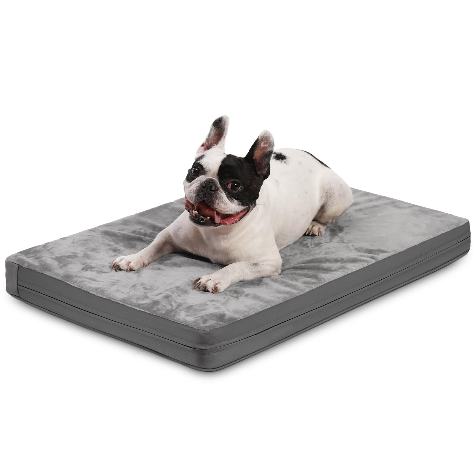 Waterproof Dog Bed Medium Size Dog, Outdoor Washable Crate Pad Bed