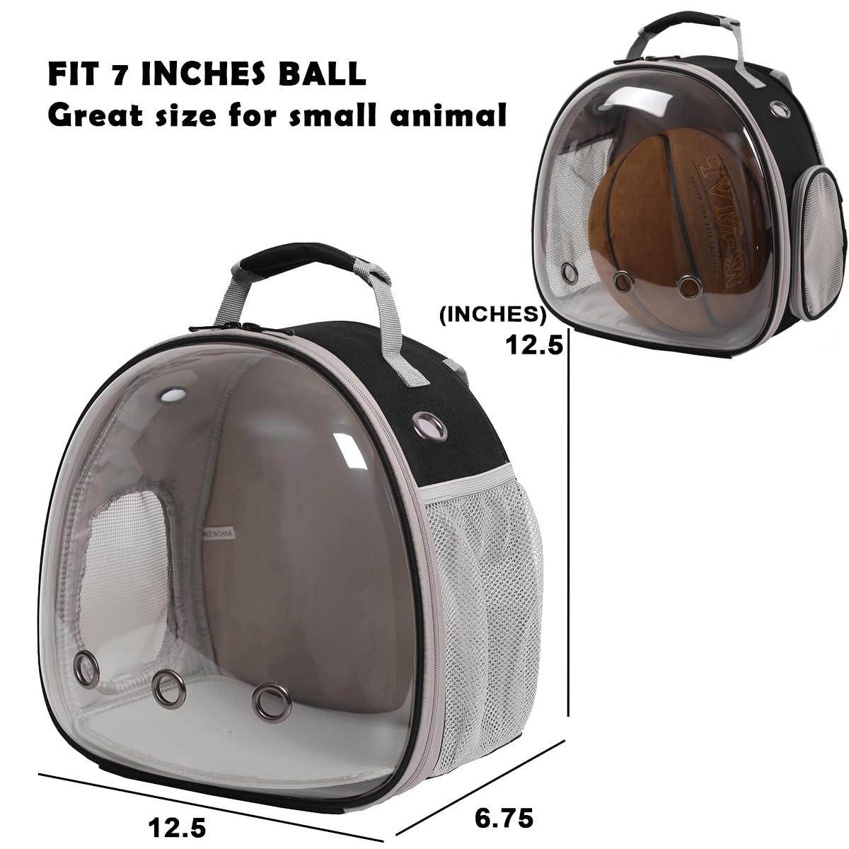 Guinea Pig Backpack Carrier, Bearded Dragon Carrier Backpack