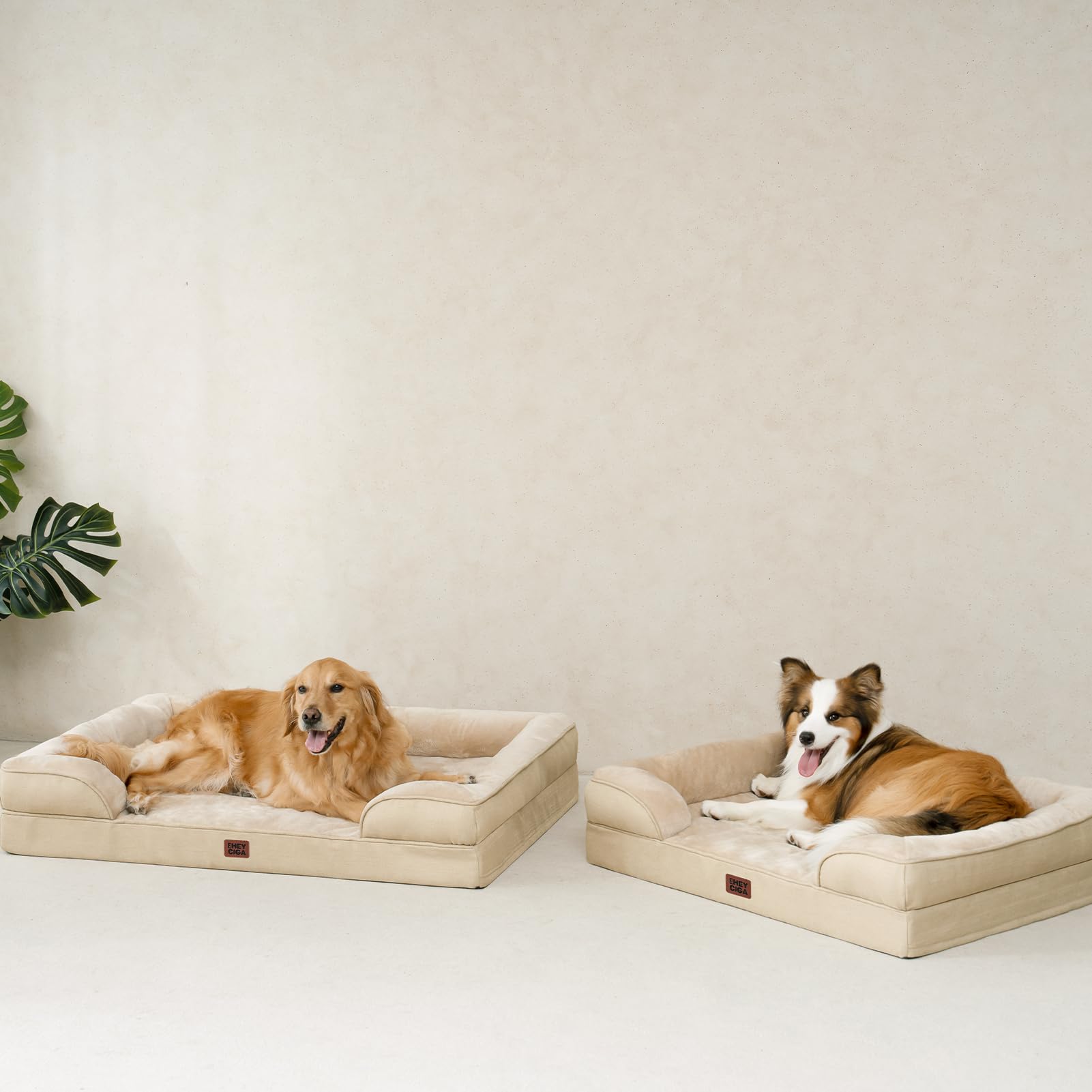 EHEYCIGA Orthopedic Dog Beds for Extra Large Dogs, Waterproof Bed