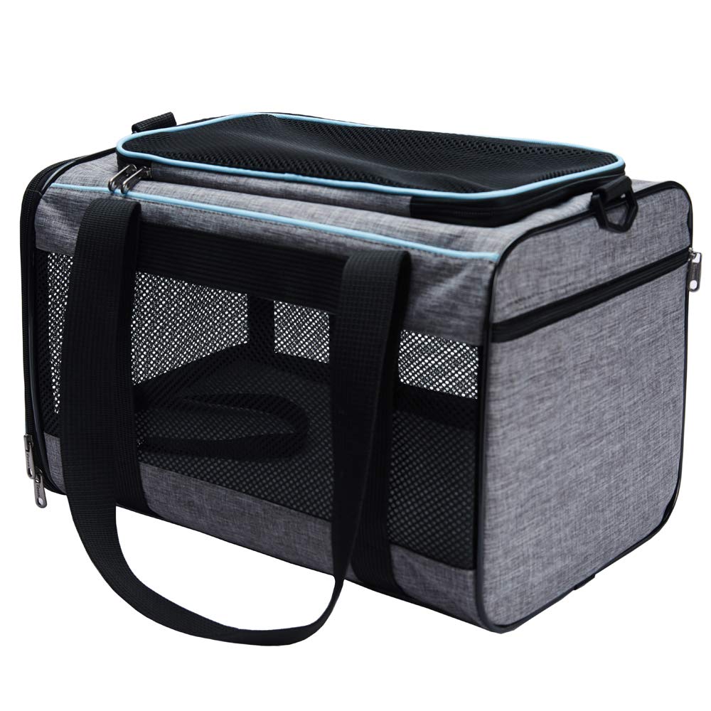 Vceoa Cat, Dog Carrier for Pets Up to Soft-Sided Cat Bag Animal Bag
