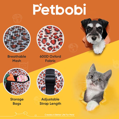 Petbobi Small Dog Car Seat, Dog Car Booster Seat