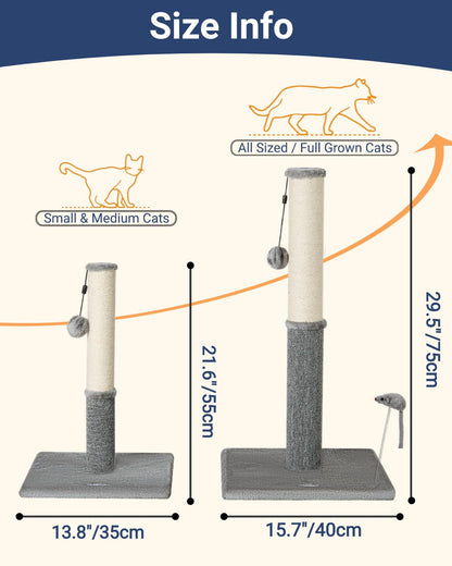Happi N Pets Cat Scratching Post, Cat Scratcher for Indoor Scratcher