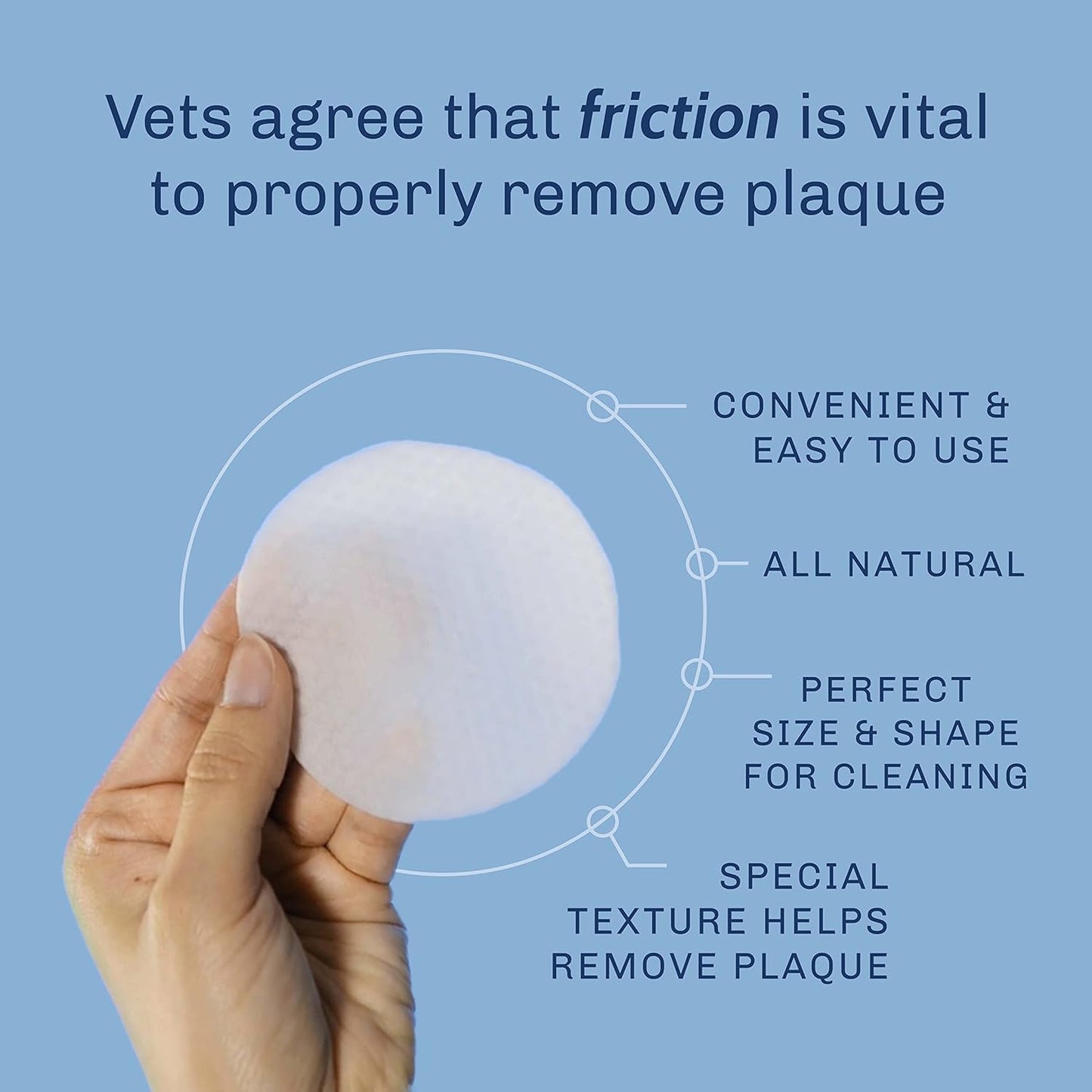 TrueBlue Parsley Peppermint Fast and Fresh Dog Dental Wipes