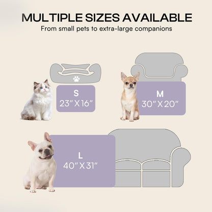 Luciphia 1 Pack 3 Cat Printed Fleece Pet Blankets Washable，Soft Crate