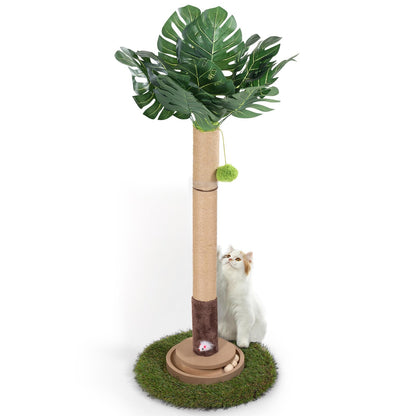 Cat Scratching Post, Tall Cat Scratcher Cat Tree Tower with Ball