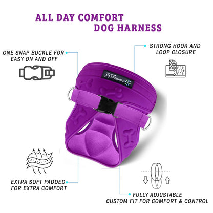 Comfort Fit Dog Harness Small Medium Sized Dogs Extra Comfort Harness