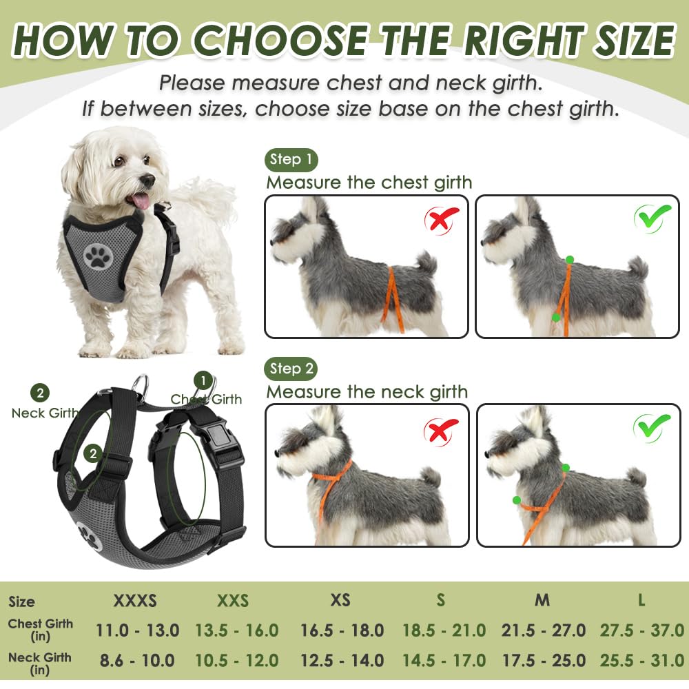 SlowTon Dog Seat Belt Harness for Car, Dog Car Harness Adjustable Seat