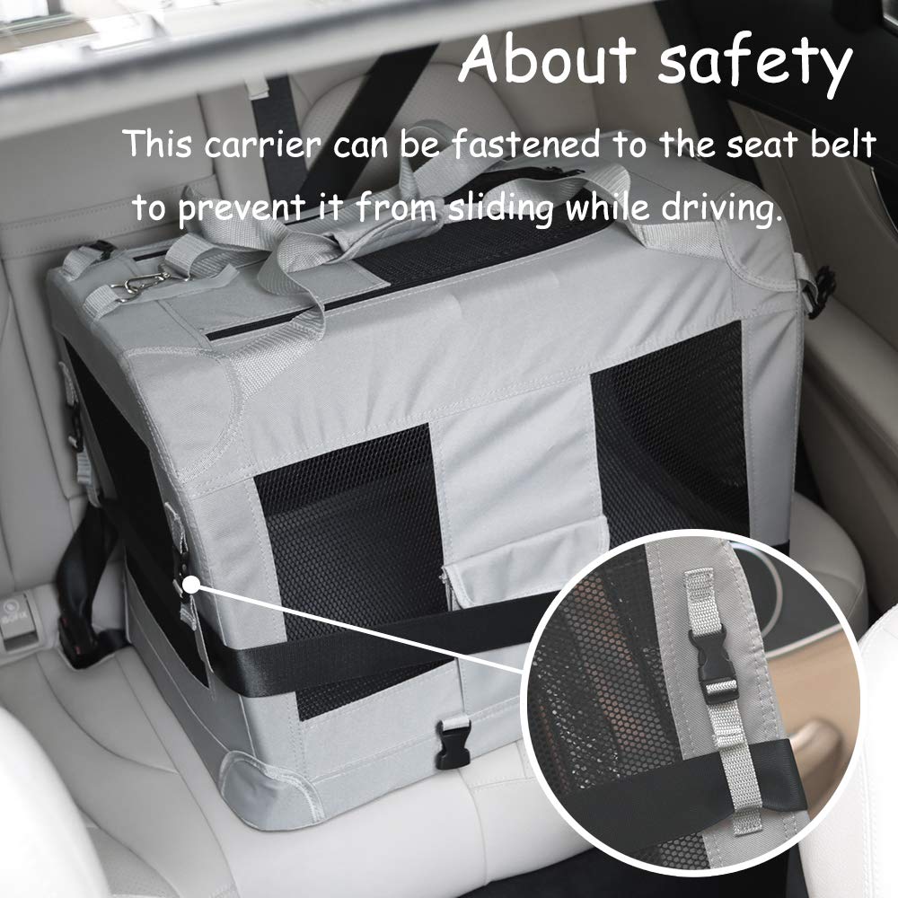 Petseek Extra Large Cat Carrier Soft Sided, Portable Small Dog Carrier