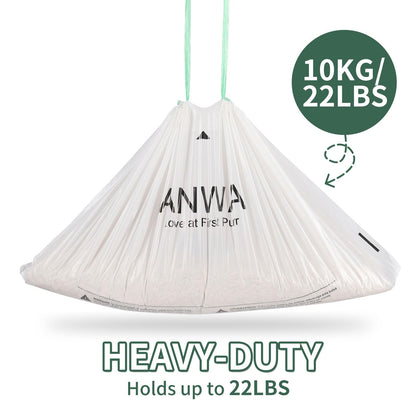 ANWA 120 Count Cat Litter Box Liners for Automatic Cat Litter Box