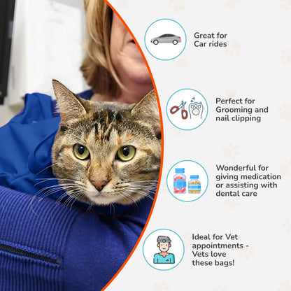 Cat-in-the-Bag Cozy Comfort Carrier Small Cat Carrier