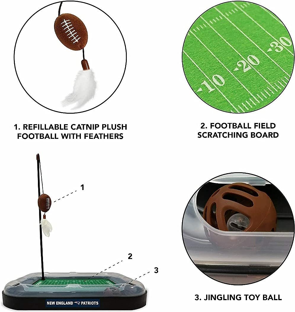 CAT SCRATCHING BOARD NFL LOS VEGAS Raiders Football Field Catnip
