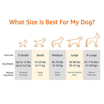 Amazon Basics Cooling Breathable Elevated Dog Bed with Metal Frame Bed
