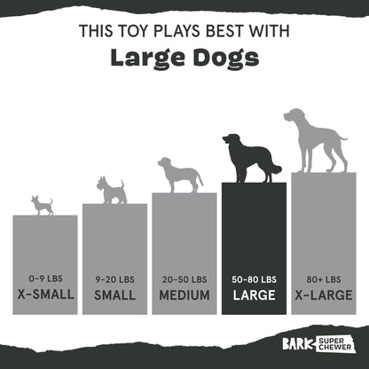 Barkbox Flingray Dog Toy for Large Aggressive Chewers Durable Toy