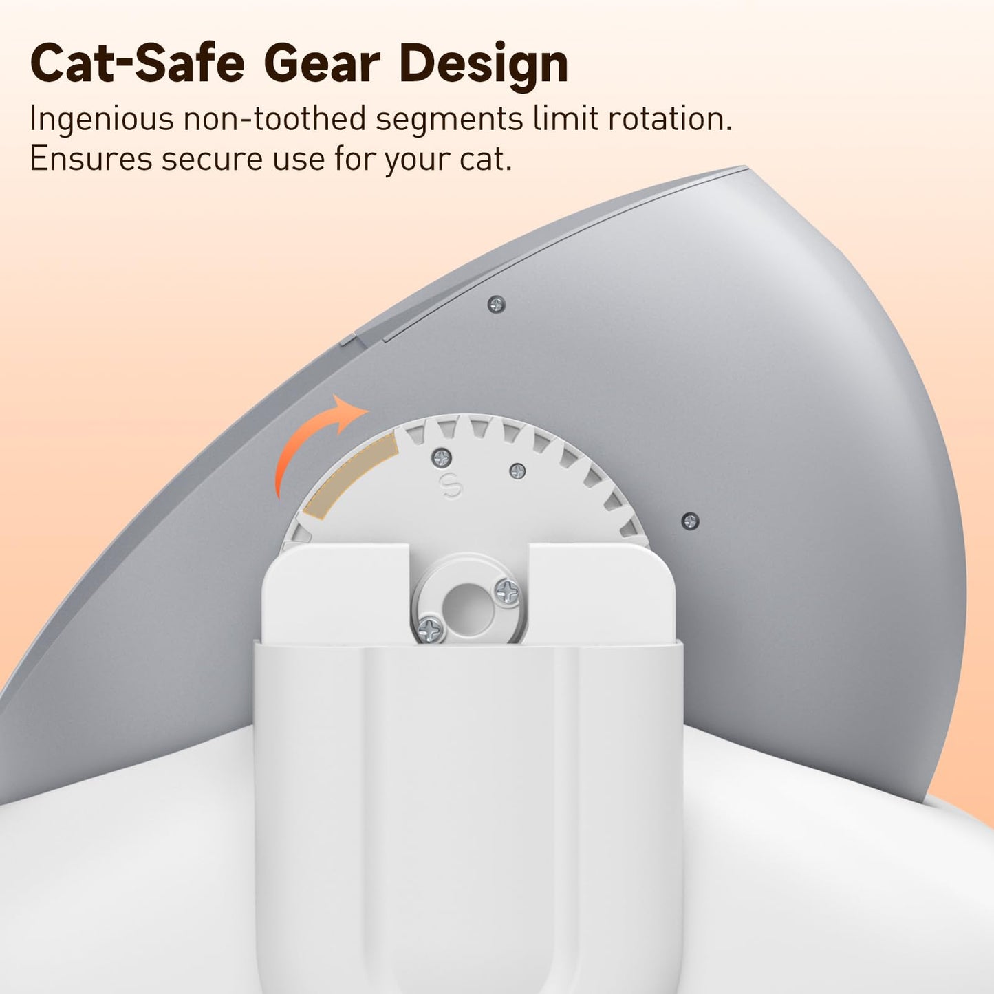 Hazrela Automatic Cat Litter Box,Self Cleaning Litter Box for Box