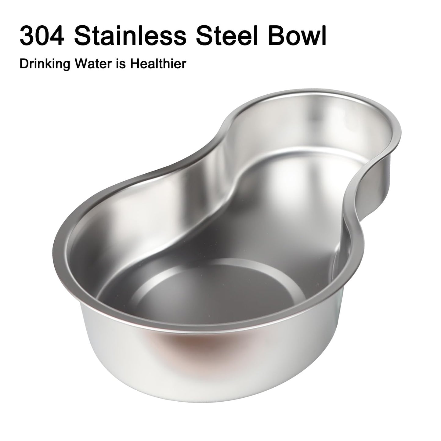 Sfozstra Large Dog Water Dispenser: Large Capacity Gravity Water Bowl