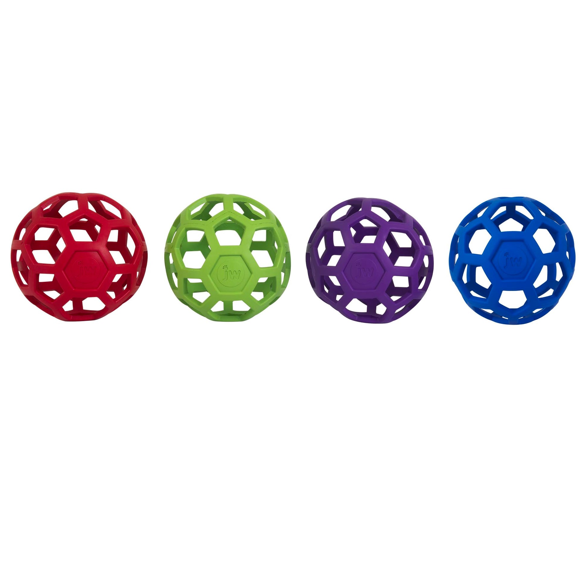 JW Pet Hol-ee Roller Dog Toy Puzzle Ball, Natural Rubber, Extra Ball