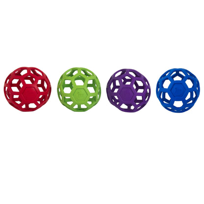 JW Pet Hol-ee Roller Dog Toy Puzzle Ball, Natural Rubber, Extra Ball