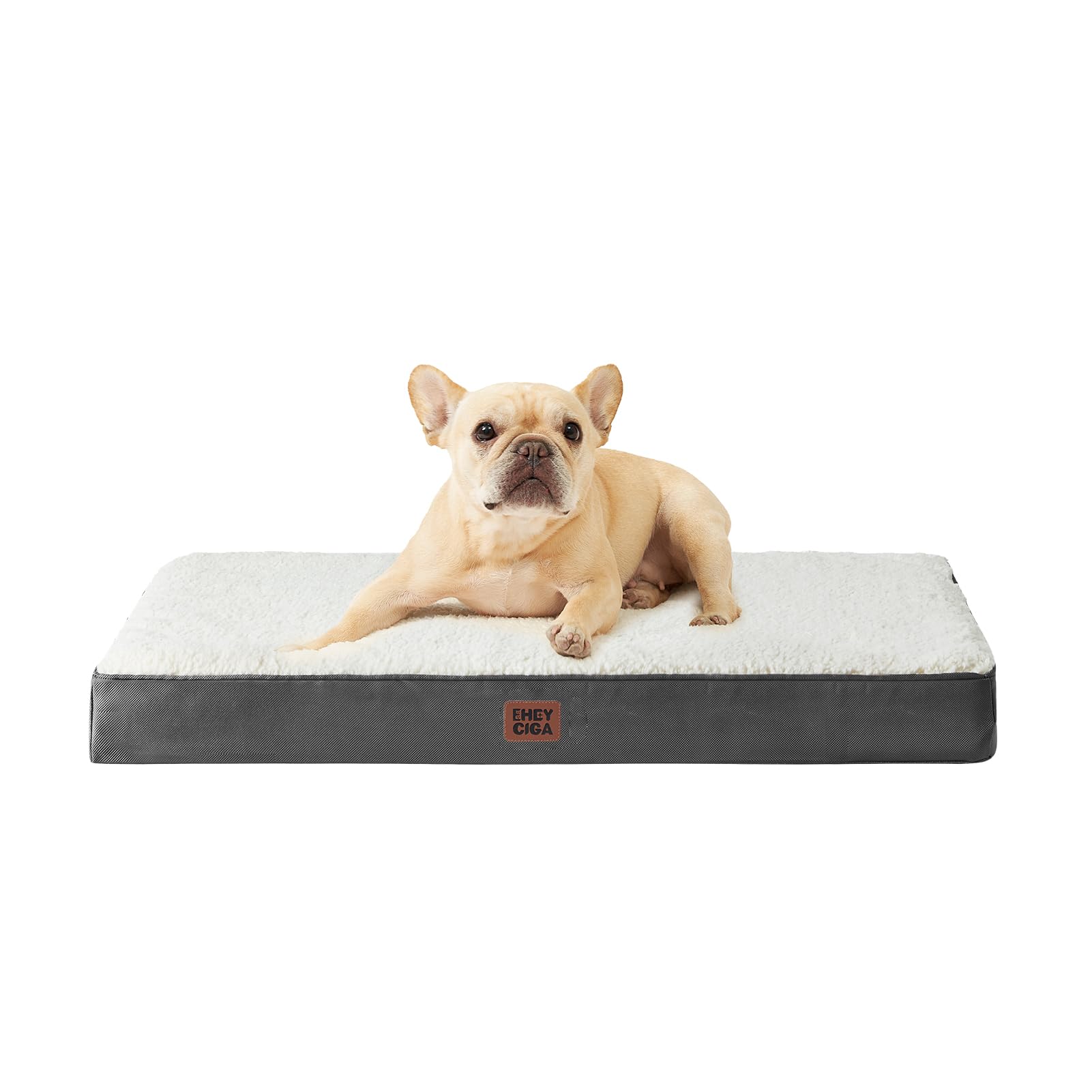 EHEYCIGA Orthopedic Dog Beds, Egg Crate Dog Bed Pet Mat with Bed