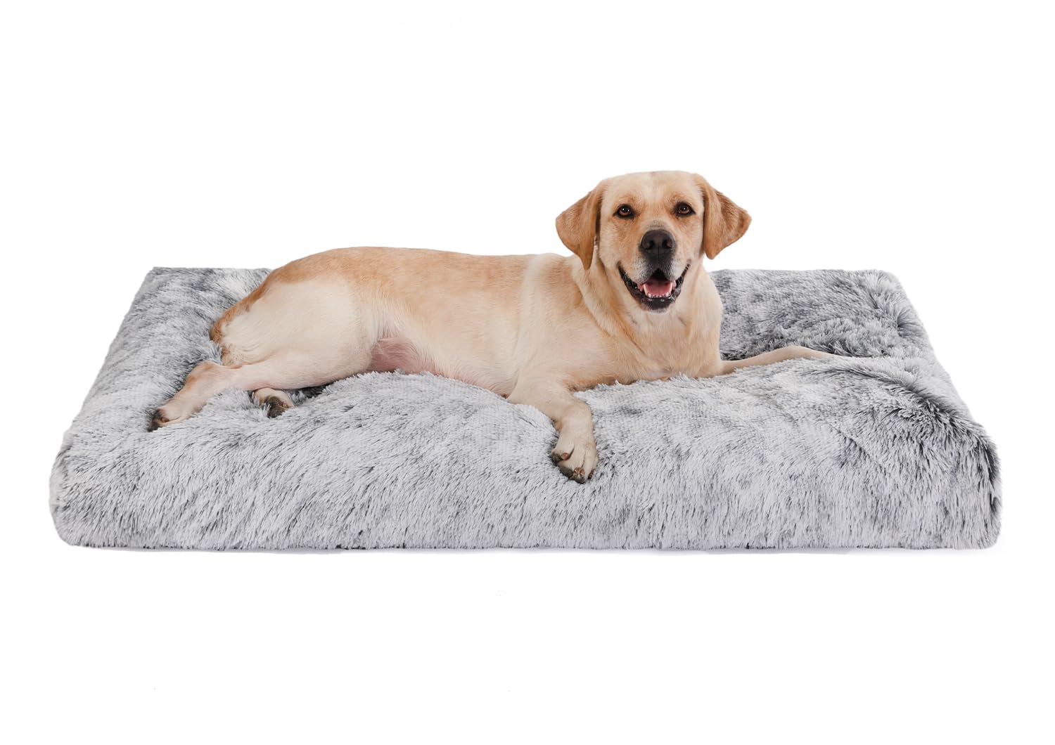Bedfolks Waterproof Kennel Pad Plush Dog Bed, XXL Crate Bed x29" Bed