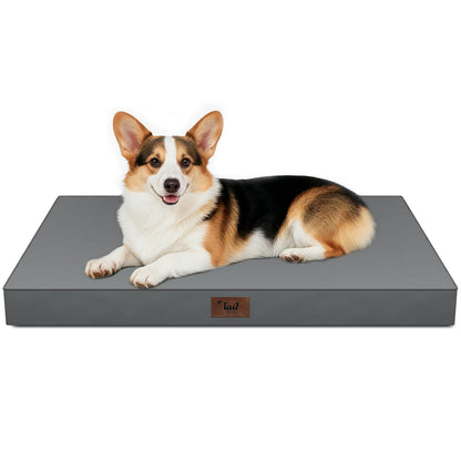Tail Stories Outdoor Orthopedic Dog Bed, Waterproof Dog Bed