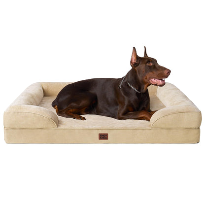 EHEYCIGA Orthopedic Dog Beds for Extra Large Dogs, Waterproof Bed