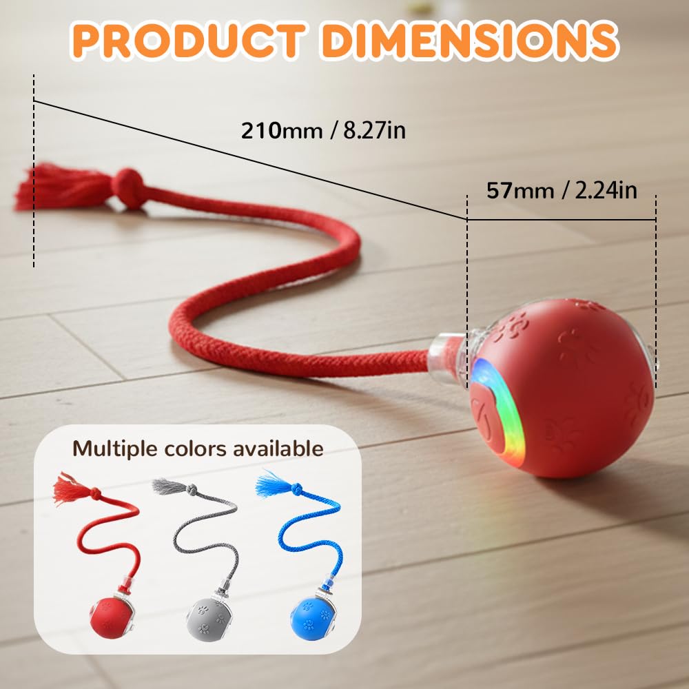 Mucpad Interactive Cat Toy,Cat Toys for Indoor Cats,Automatic Ball